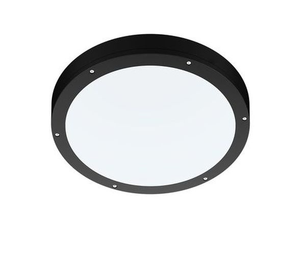 Hublot LED rond Noir AL91 25W ø275 4000K 110° 2140-2420L