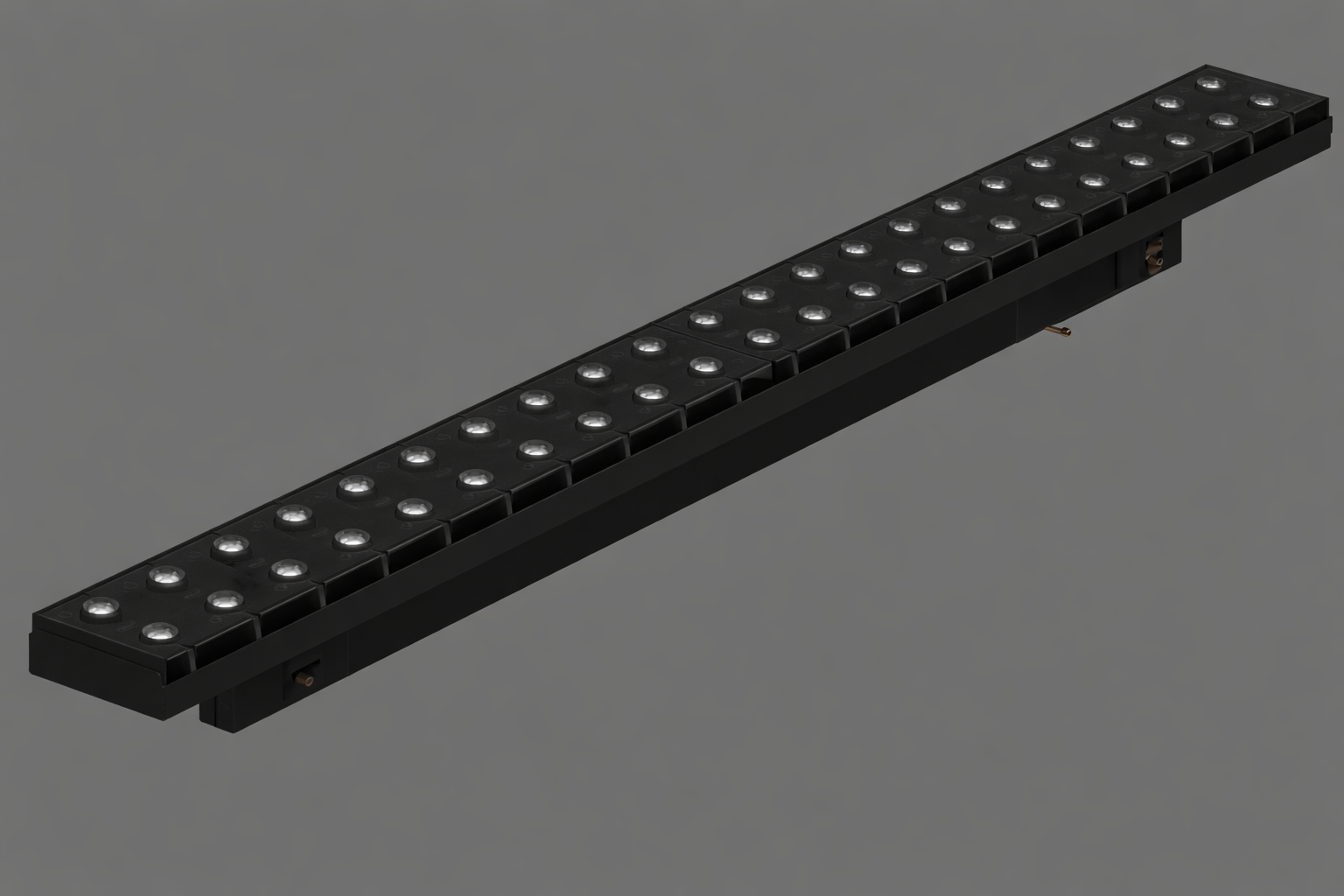 Lita-Lighting LED 1500mm pour rail 3Phases Noir 5000K 120° 64/56/47/39W 150L/W