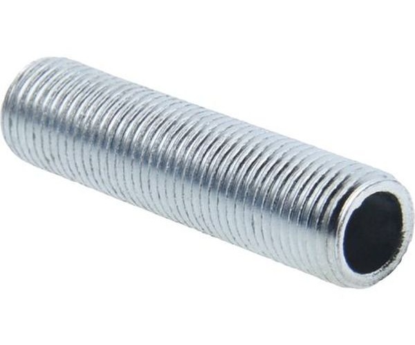 Tube acier zingué pas spécial luminaire 10X1 longueur 10 cm