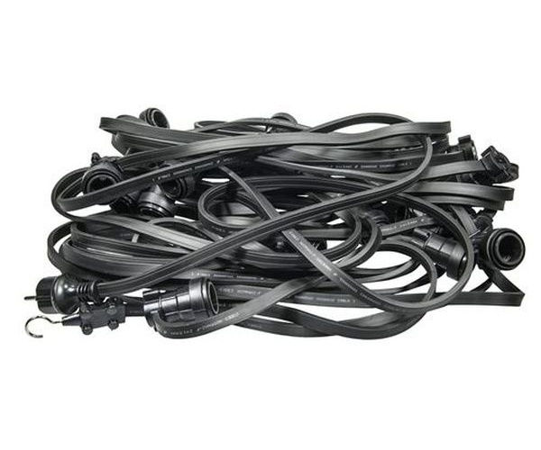 Guirlande Guinguette 100 mètres + 100 douilles E27