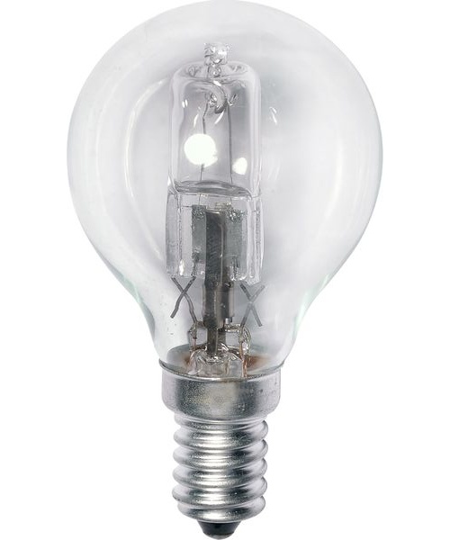 Ampoule HALO mini sphér. P45 claire 42W E14
