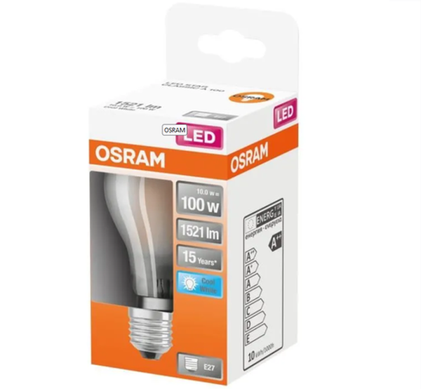 Ampoule LED A60 opale 4000k 11W 1521L E27
