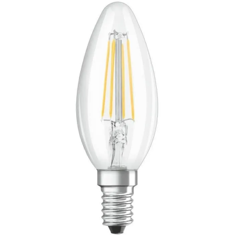 OSRAM Ampoule LED Flamme clair filament 4W=40 E14 chaud