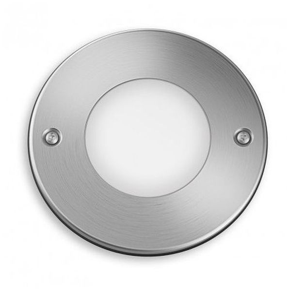 Spot encastré de sol LED Inox 9W Roulable