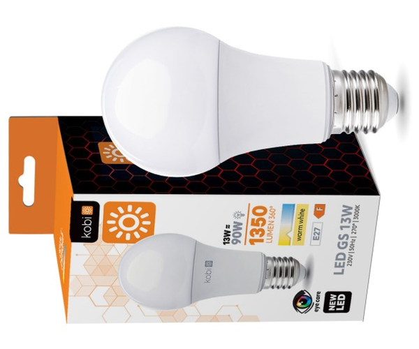 Ampoule LED 13W 1350L 3000K E27