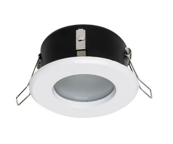 Rondelle métal fixe IP44 - Blanche