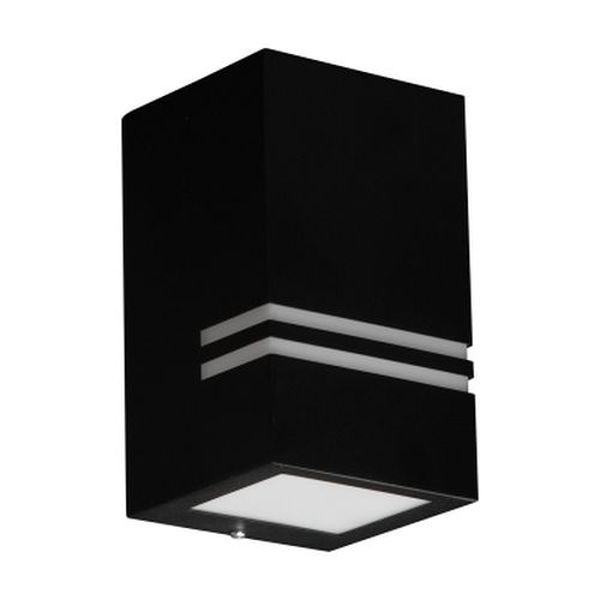 Applique murale extérieur Quazar 11 LED 1xGU10 IP65 acier noir