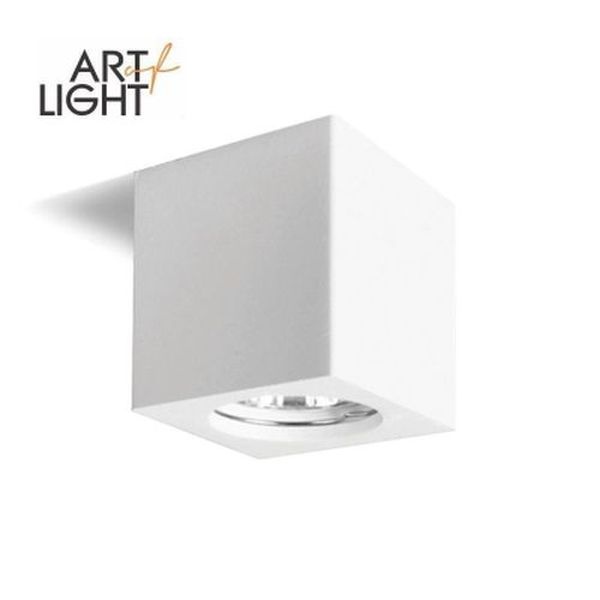 Applique plafond GEMMA 70x70x112mm GU10 max 35w 230 V