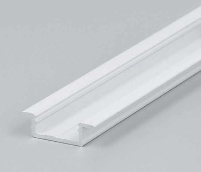 Profilé LED GROOVE14.v2 BC3/Y 2m blanc painted /plastic bag