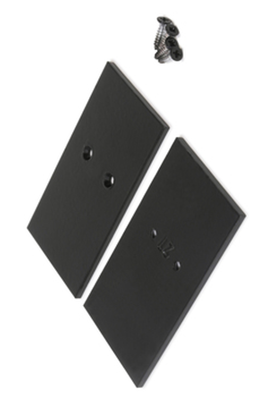 Terminaison VARIO30-27 metal noir /plastic bag [2pcs]