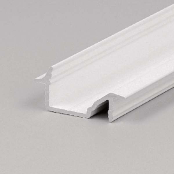 Profilé LED DIAGONAL10 C 2m blanc painted /plastic bag