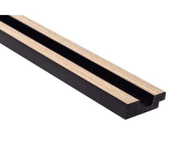 Panneau decor lamelli bois gauche