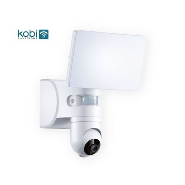 Projecteur LED 23W 4000K WiFi avec caméra intégré blanc