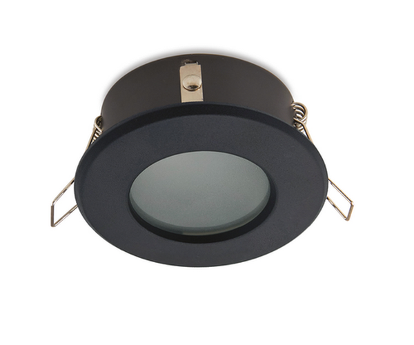 Rondelle métal fixe IP44 - Noire