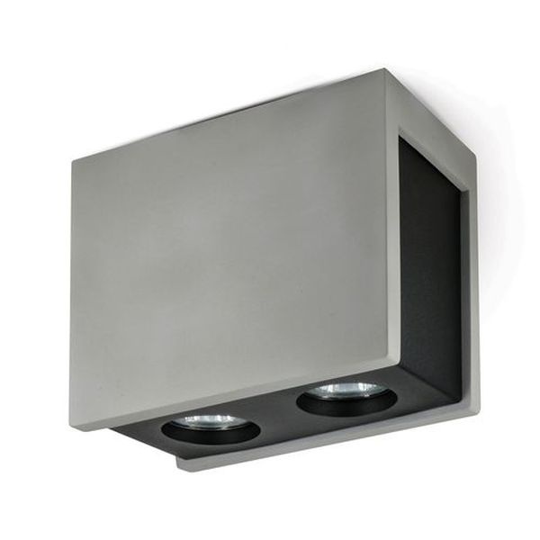 Applique plafond PURO MASSO N max 2x25W IP20