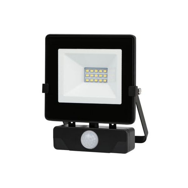 Projecteur LED MHNC IP65 4000K 10W 900L IRC80 avec détecteur
