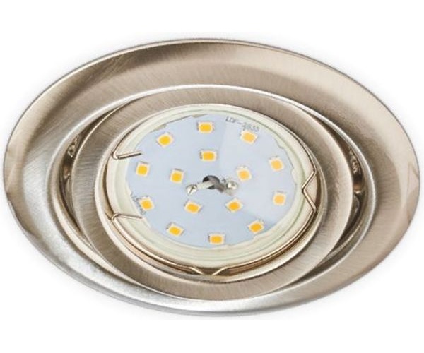 Rondelle métal ronde basculante - Alu brossé