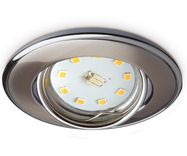 Rondelle ronde OH115 finition chrome mat basculant