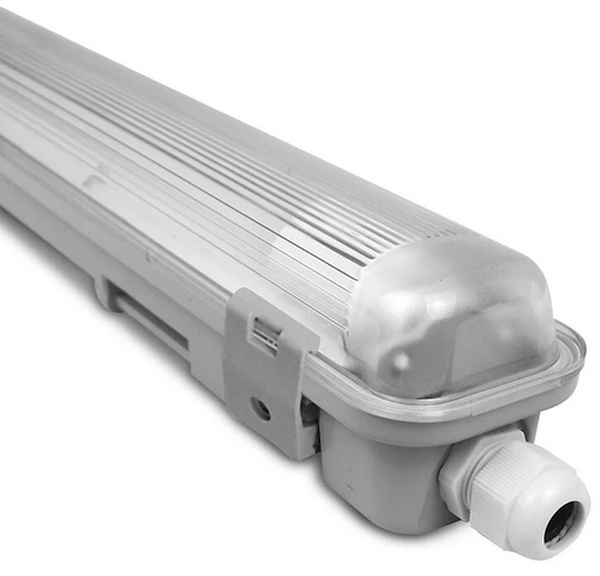 Réglette LED IP65 1m20 pour 1x tube LED (non fourni)