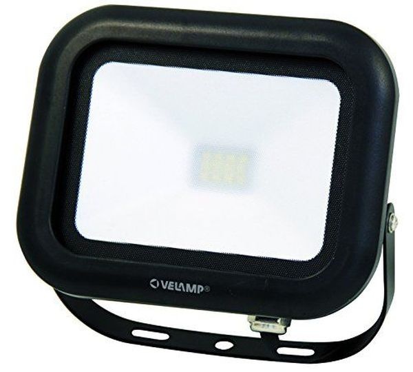 Projecteur LED SMD 10W IP65 noir 6500K IS740-2