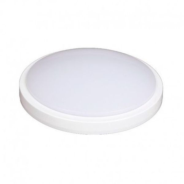 Plafonnier rond 25W LED Ø 36cm, IP66 IK10 +batterie