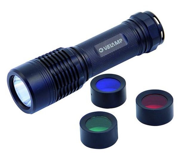 Lampe torche IN248F 5W 250Lm - IPX7 filtre RGB