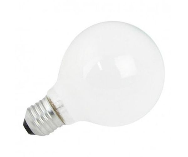 Ampoule Incand. renforcée Opale Globe Ø80 60W E27
