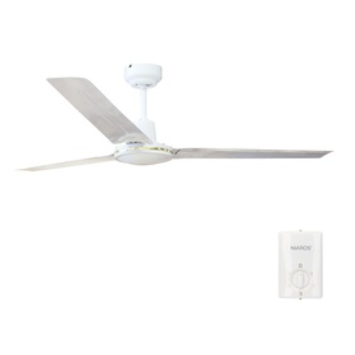 Ventilateur de plafond Bauala avec lumière CCT réglable noir