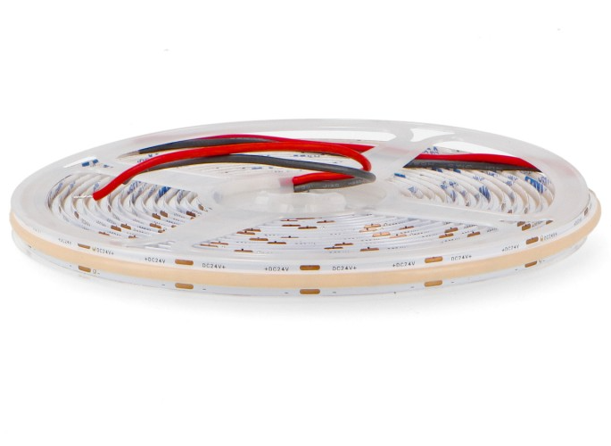 Ruban Led 24V Cob Vert Ip20 14W/m - 5 Mètres