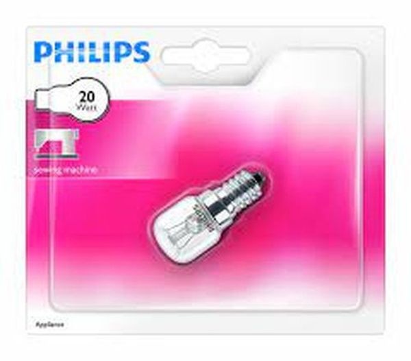 Ampoule Incand. Machine a coudre E14 230V 20W pHILIPPS