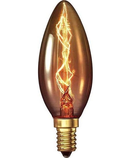 Ampoule DECO Flamme Vintage E14 25W