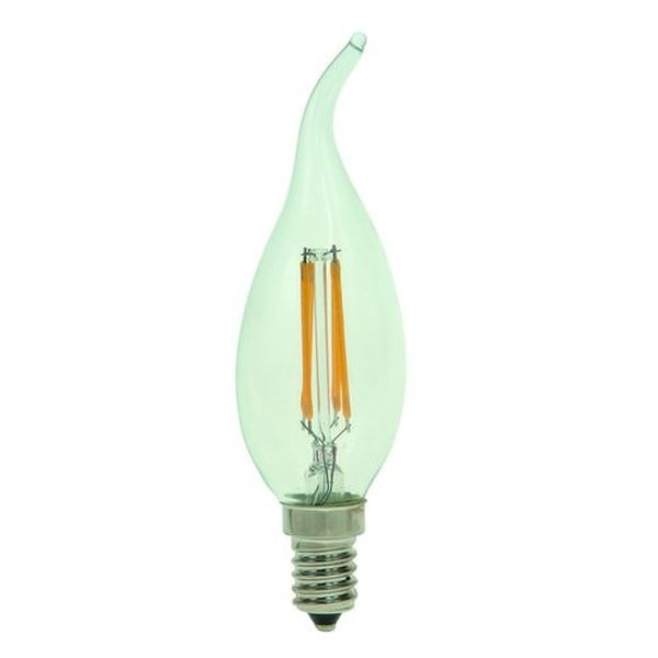 Ampoule LED Fil. flamme CDV 2700K 4W 400L E14 -Dimmable -Bailey