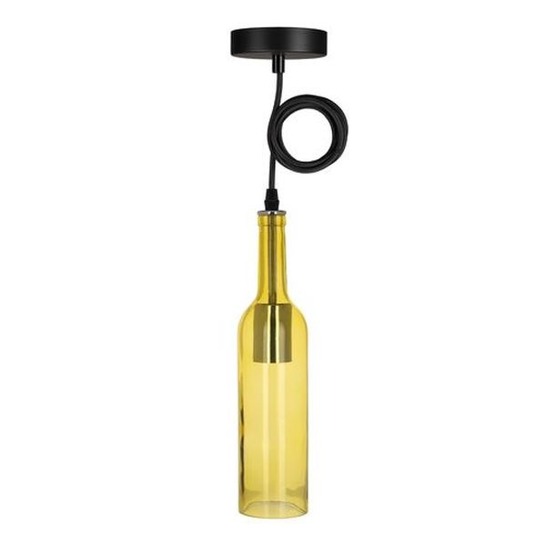 Luminaire BOUTEILLE de Vin - Ambré - E27