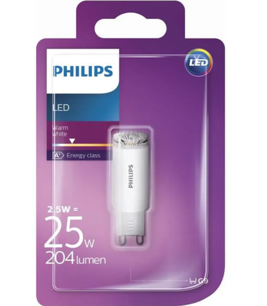 Ampoule LED Capsule 2700K 200L minus 1.9W G9 x3