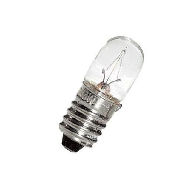 Ampoule miniature 2700K E10 T10x28 24V 50mA 1,2W C-2F