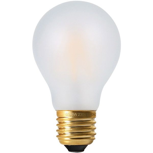 Ampoule LED Fil. Stantard dépolie E27 2700K 4W -dimmable