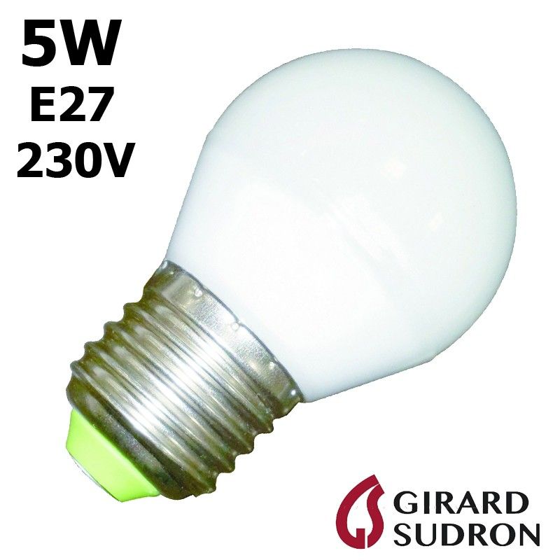 Ampoule LED P45 2700K 5W 400L