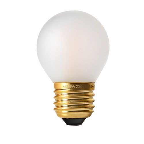 Ampoule LED mini sphér. E27 3W 2700K 290lm
