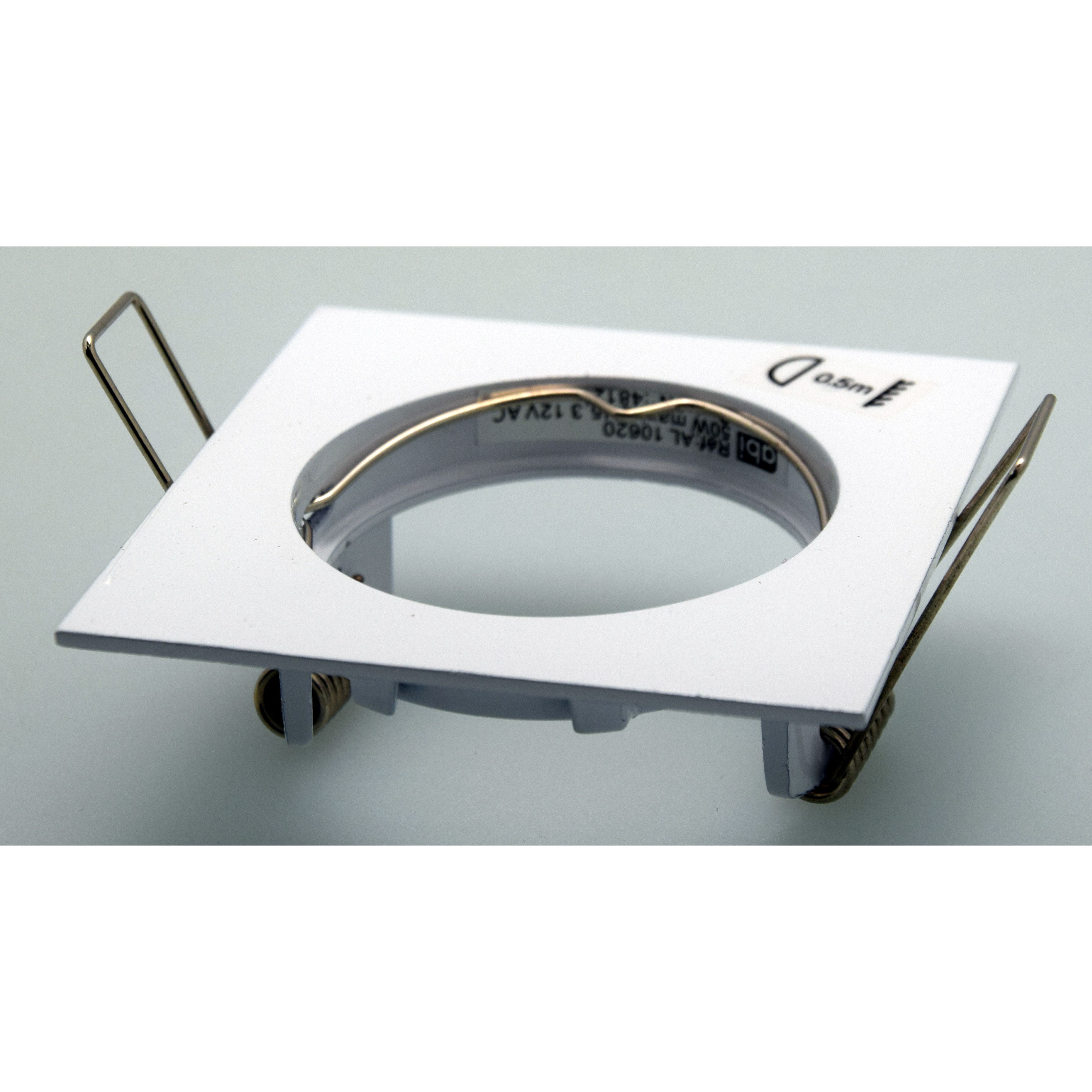 Rondelle carré blanc basculant