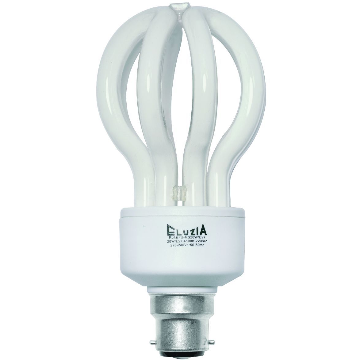 Ampoule FLC Lotus 4U 4100K 800L 15W B22