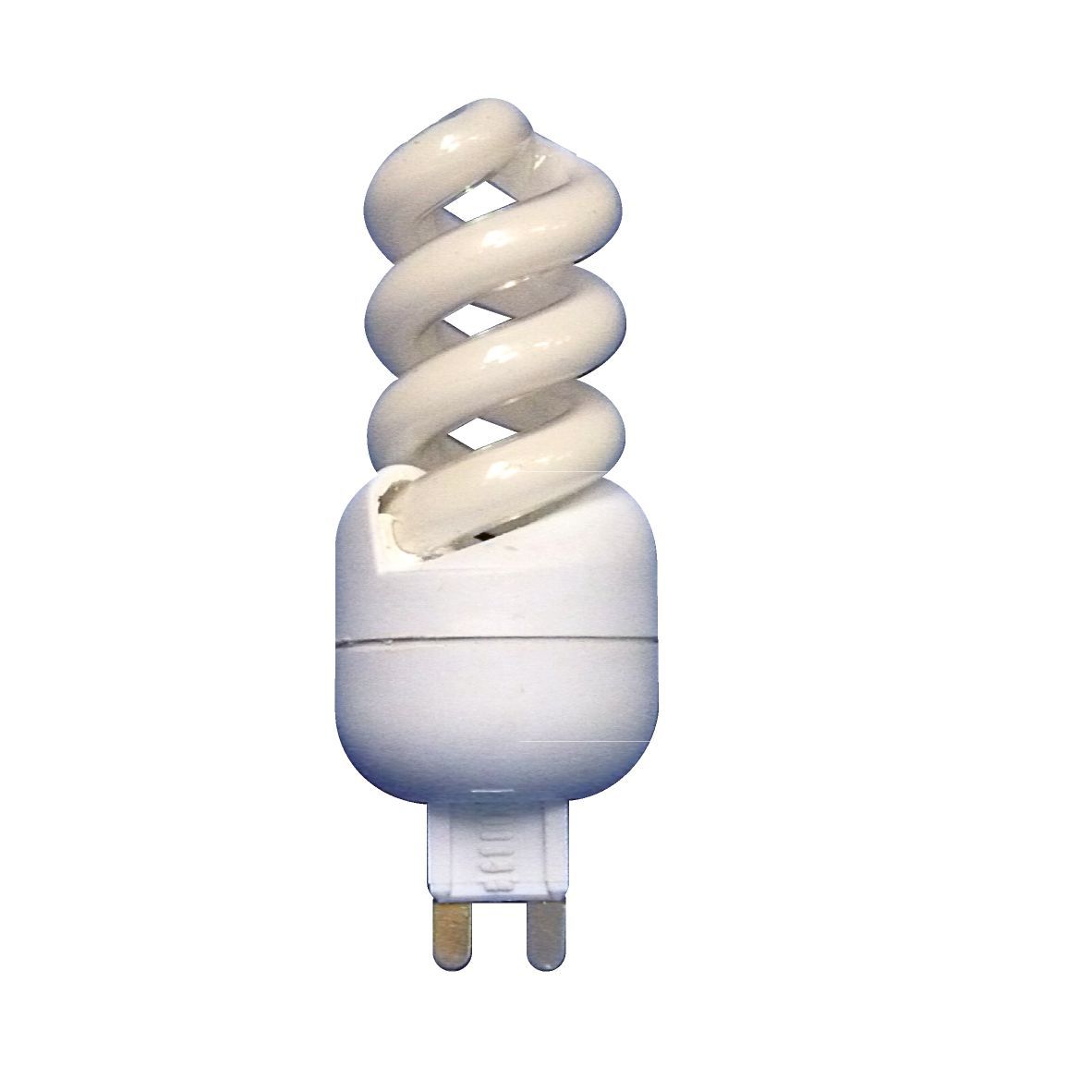 Ampoule FLC Mini spirale 4100K 405L 9W G9