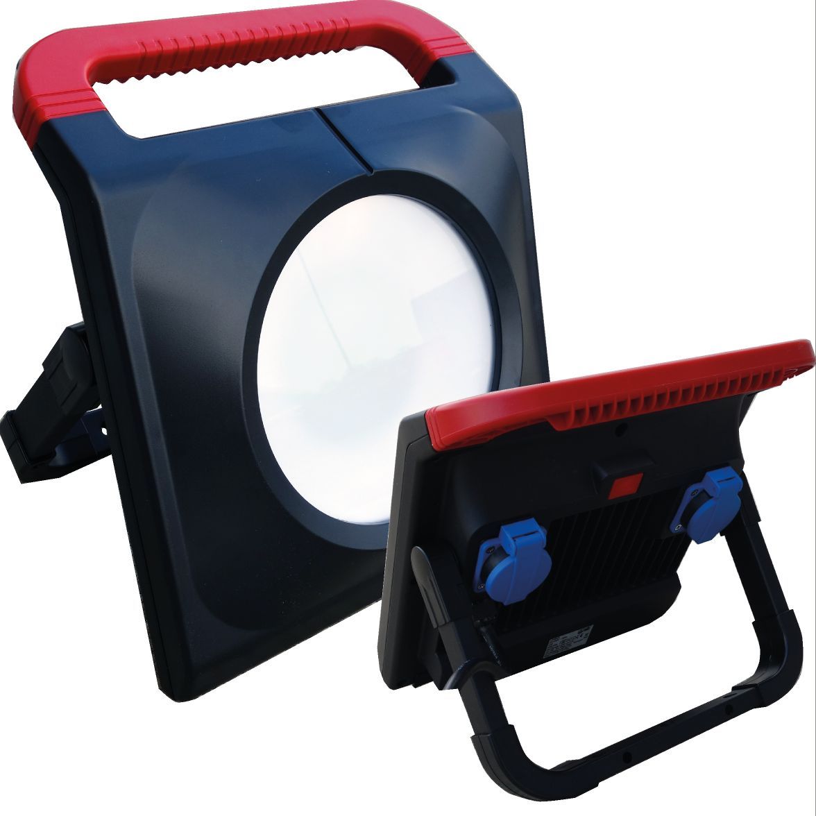 Projecteur LED de chantier 80W 8000Lm 6500K 2 P -220V -câble 4m