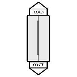 Ampoule navette S8.5 T11x44 24V 3W 125mA 2000 hrs