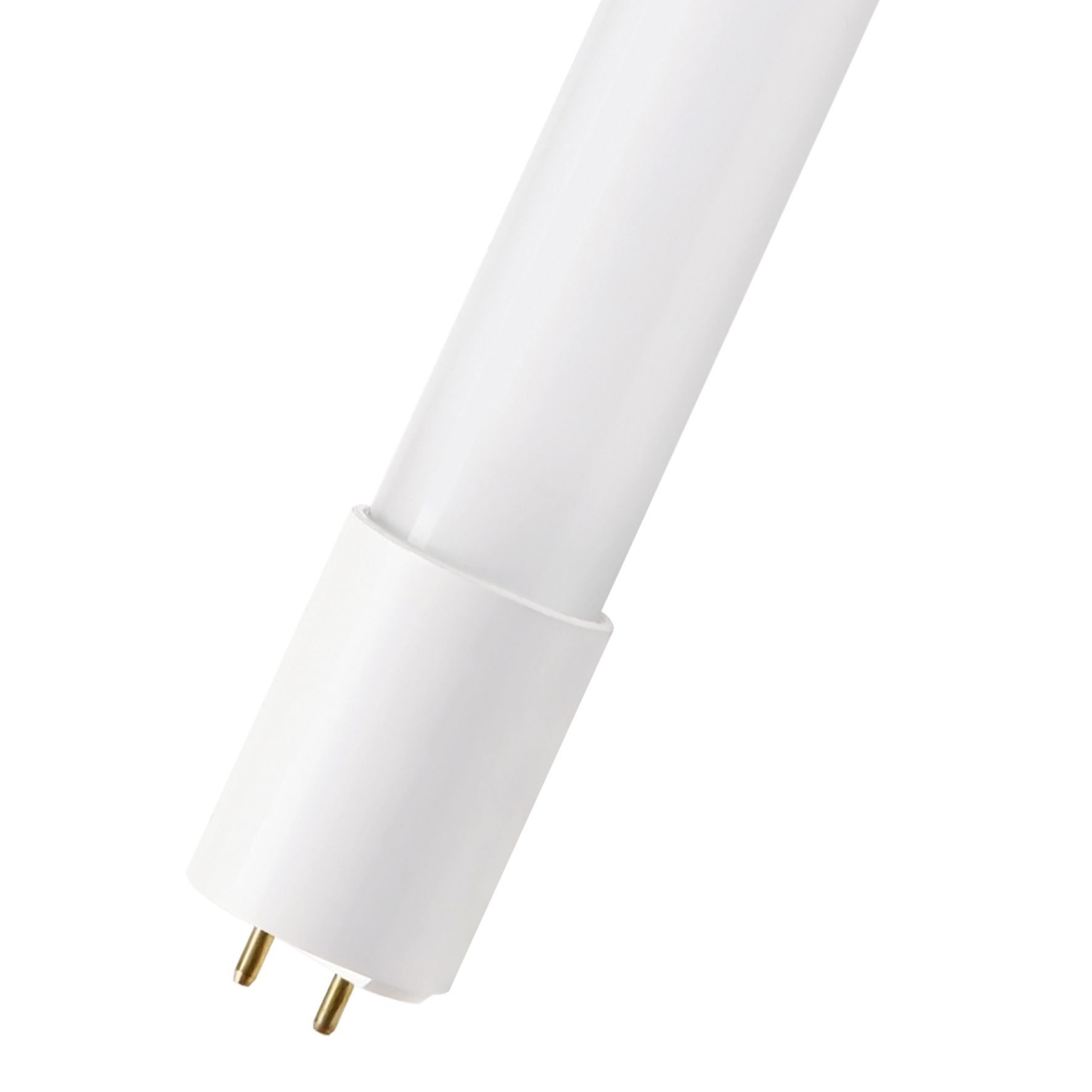 Tube LED verre opale 1m20 6500K 1800L T8 18W 180°