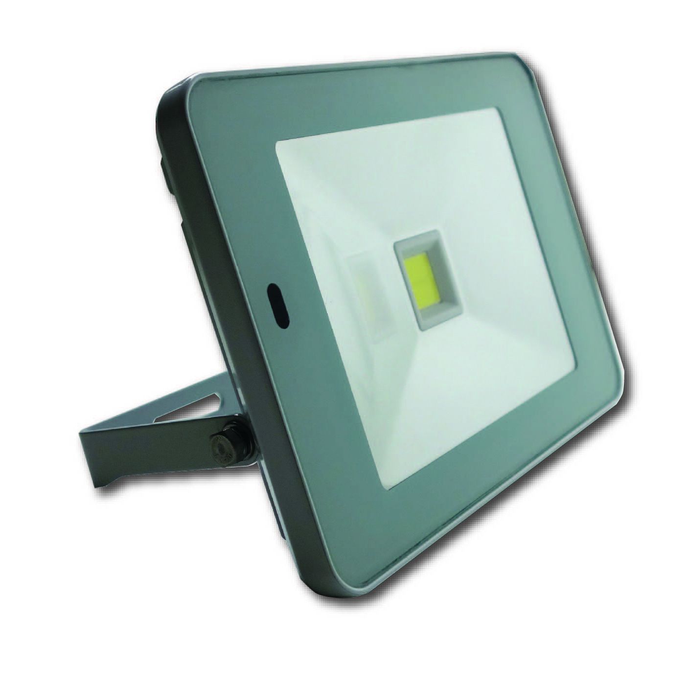 Projecteur LED IP65 blanc 10W 750L 4000K détect. HF multifonction