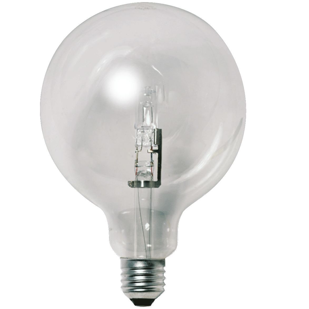 Ampoule halogène - Globe ø80mm claire 57W E27