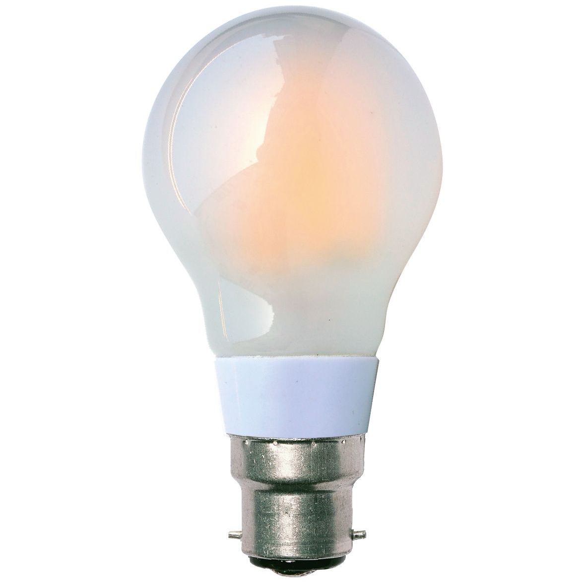 Ampoule LED Fil. Std A60 dépolie 3000K 800L 8W B22