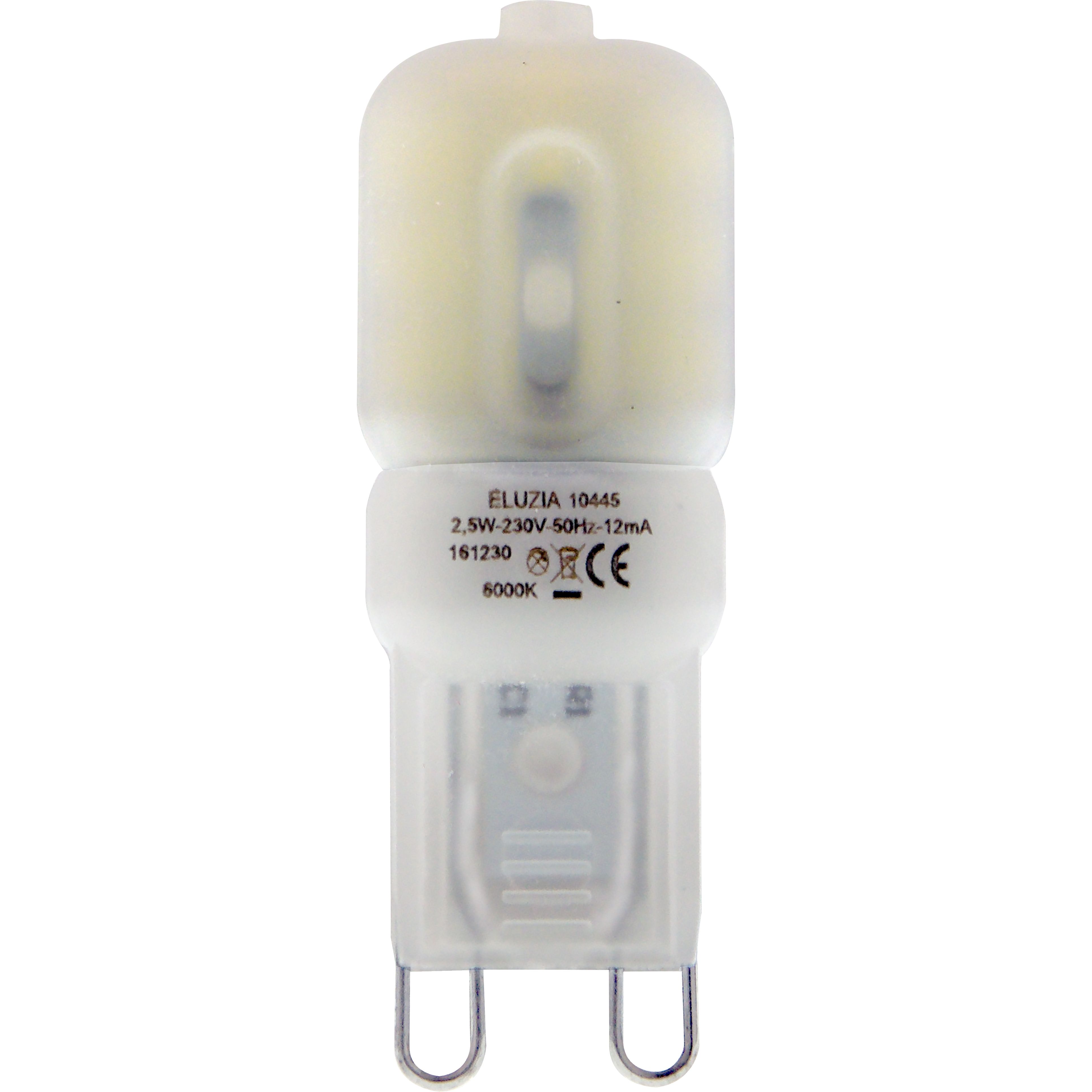 Ampoule LED Capsule 6000K 220L "minus" 2,5W G9 -x2