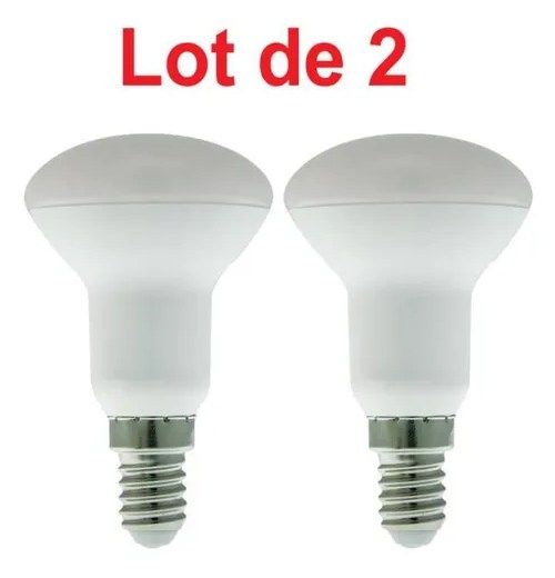 Ampoule LED R50 3000K 5W 420L E14 -x2