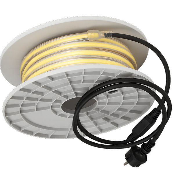 Ruban LED COB 220V 25m 245W 9.8W/m 21000L 5000K IRC90 connection (max 50m)